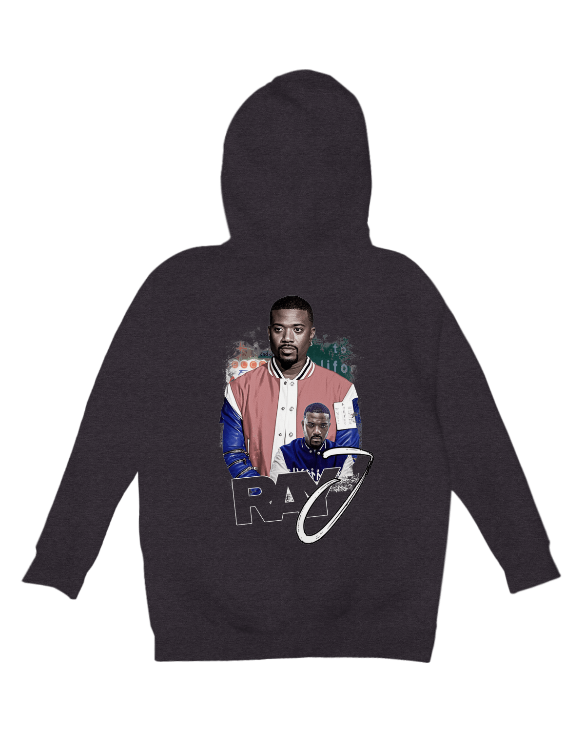Ray J Premium Hoodie - Charcoal Heather - S