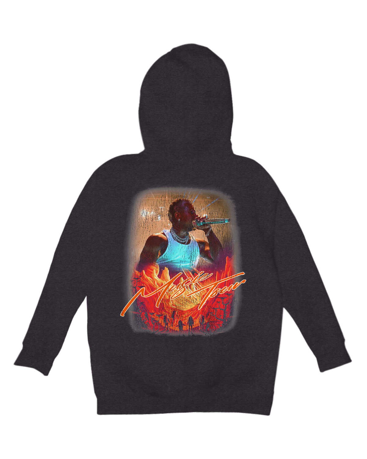 Bobby V. Style Premium Hoodie - Charcoal Heather - S