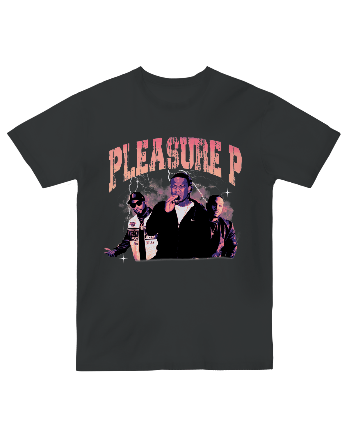 Pleasure P Style Premium Tee - Black - S