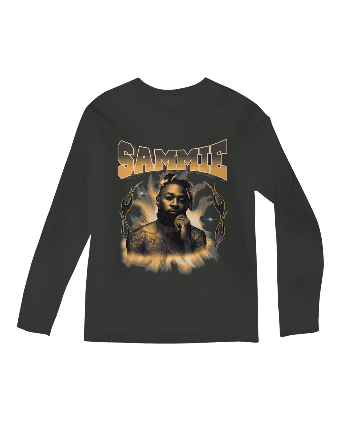 Sammie Style Long Sleeve - Heavy Metal - S